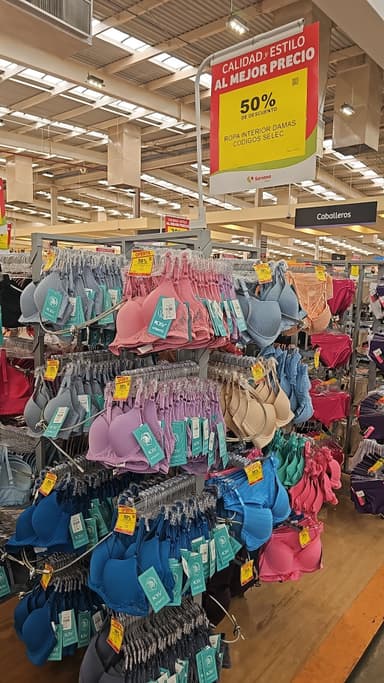 Soriana: 50% de Descuento Ropa Interior Dama - Soriana