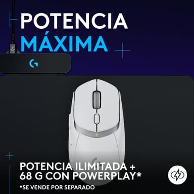 AMAZON: Logitech G309 Mouse inalámbrico, Sensor Hero 25K, 300+ Horas con una batería, 6 Botones programables, PC y Mac - Blanco - Amazon