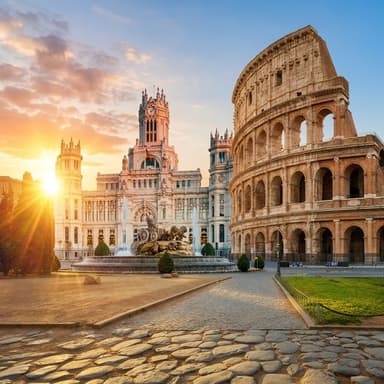 Aeroméxico: Vuelo Multidestino Cancún - Roma, Madrid - Cancún - Aeroméxico