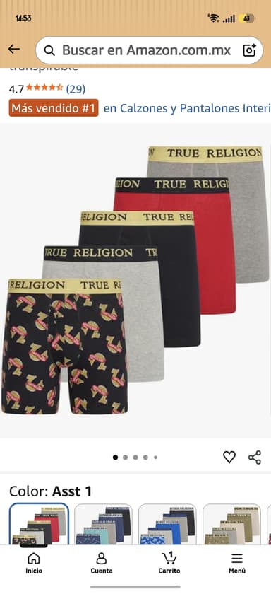 Amazon - True Religion boxer - Amazon