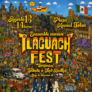 CDMX: GRATIS Concierto Sinfónico Tributo a The Beatles (16 de agosto)