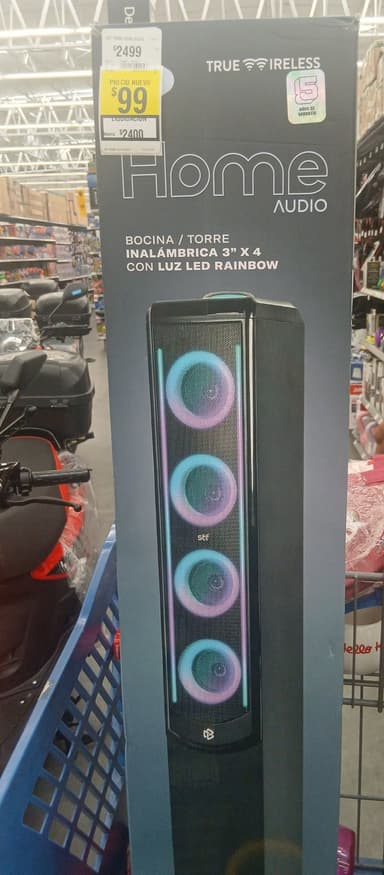 Walmart: Bocina / Torre inalámbrica Home Audio - Walmart