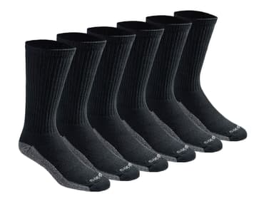 AMAZON Dickies Men's All Purpose Cushion Crew Socks (6/12 Packs) - Amazon