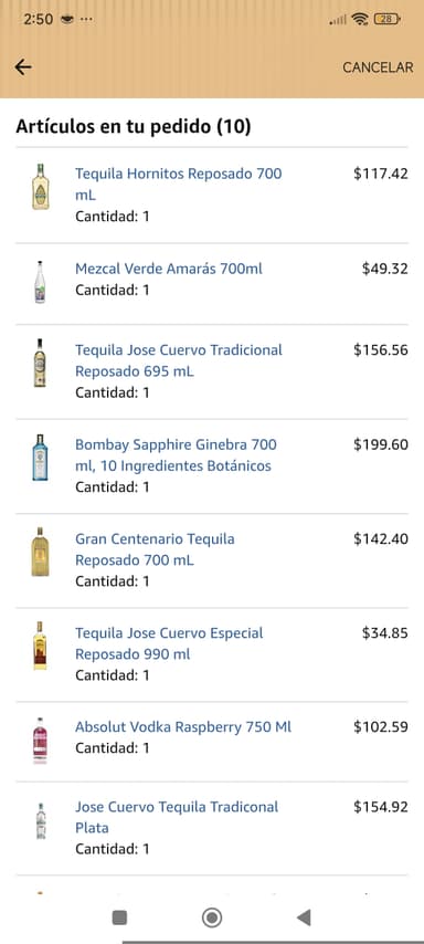 Amazon Now: Licores en descuento | Zona Zapopan Centro - Amazon