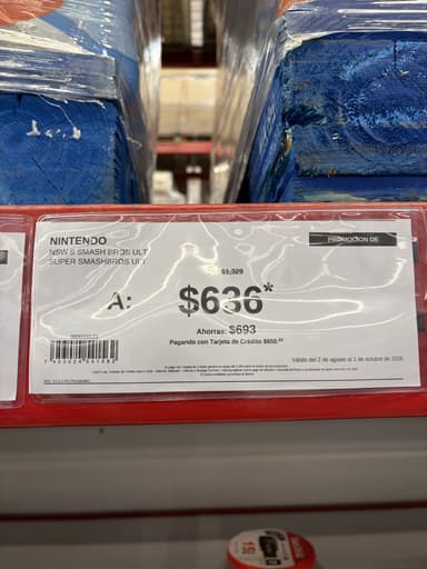Sam's Club: Juego de Nintendo Switch, Super Smash Bros - Sam's Club