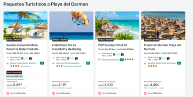 Despegar: Vuelo + Hotel Playa del Carmen 5 días / 4 noches | con Banamex - Despegar