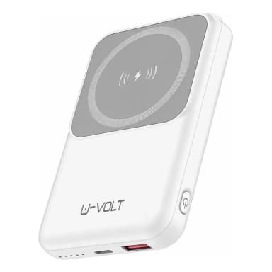 Mercado Libre: MercadoLibre: U-VOLT Power Bank Compatible con MagSafe Carga Rápida PD 22.5w 10000mah, Blanca - Mercado Libre