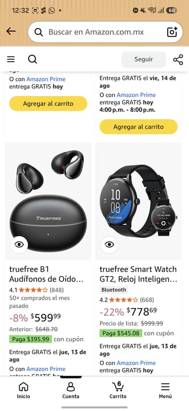 Tienda True free en Amazon con cupones en varios productos - Amazon