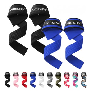 Mercado Libre: 2 Pares Straps Muñequera Gym Crossfit Pesas Lifting Fitness - Mercado Libre