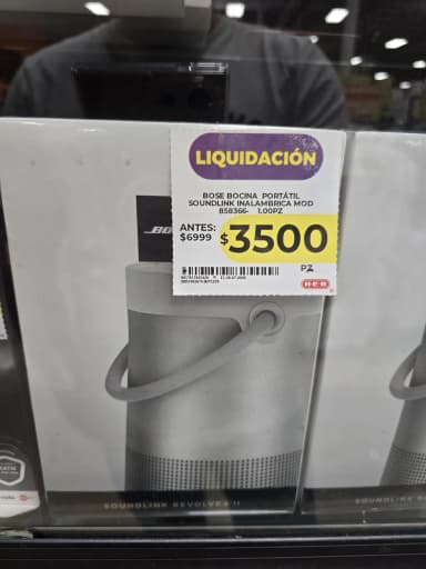 HEB Sun Mall Guadalupe: Bocina Bose soundlink - H E B