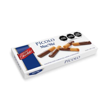 AMAZON: Mac´Ma Galleta cubierta de chocolate Picolo 115 g (3x2, Precio C/U) - Amazon