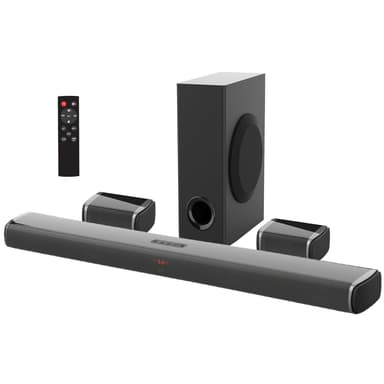 Amazon: Barras de Sonido Potente 240W, Sound Bar 5.1 Teatro En Casa con Subwoofer - Amazon