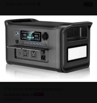 Mercado libre: Generador electico portátil ctolity ap1000, 1024wh - Mercado Libre