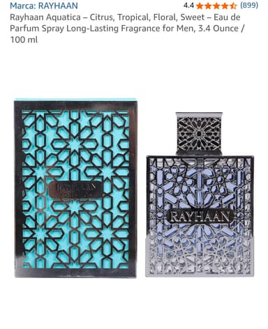 Amazon - Perfume Rayhaan Aquatica - Amazon