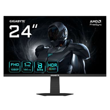 Cyberpuerta: Monitor Gamer Gigabyte GS24F14 23.8", IPS, 1920x1080, 144Hz, 1ms, FreeSync (envío gratis) - CyberPuerta