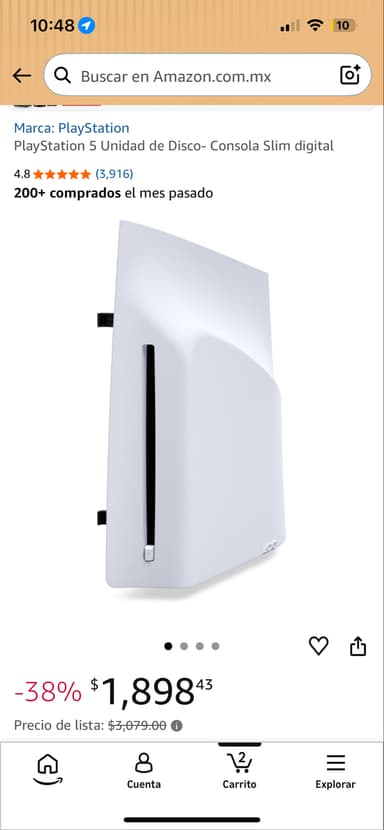 Amazon: Lector de discos Ps5 - Amazon
