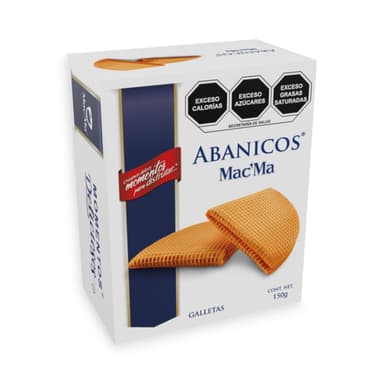 AMAZON: Mac´Ma Galletas Abanico 150 g (3x2, Precio c/u) - Amazon
