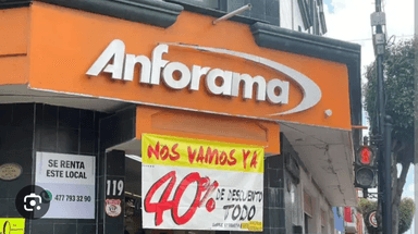 Anforama: Liquidación por cierre 40% de descuento toda la tienda - Anforama