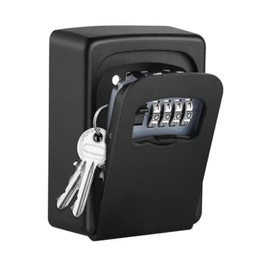 Amazon: Raganet, Caja Almacenamiento De Llaves Código de 4 Dígitos. Precio historico mas bajo. - Amazon