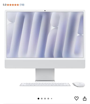 Amazon: iMac 24” Chip M4 16 de ram - Amazon