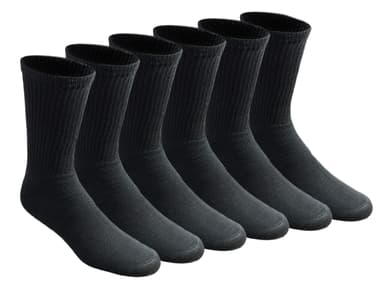 Amazon: Dickies Men's Multi-3 meses sin intereses, Pack Cushion Crew Socks (Pack of 12) - Amazon