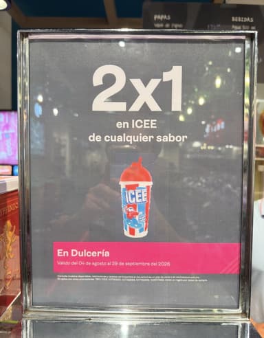 Liverpool: 2x1 en Icee de cualquier sabor