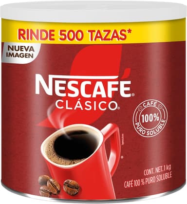 Amazon: Nescafé Clásico Soluble Bote de 1Kg - Amazon