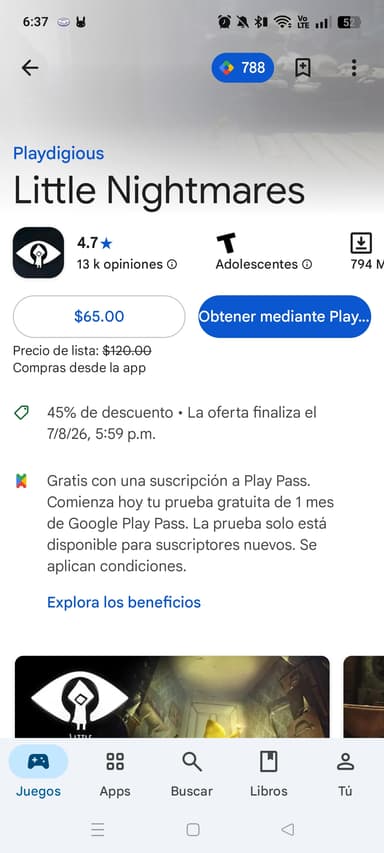 Google Play: Little Nightmares - Google Play