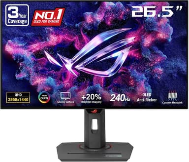 Amazon: Monitor ROG Strix OLED XG27AQDMES. 27 pulgadas, 1440p 240hz 0.03ms - Amazon