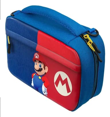 Mercado Libre: Pdp Commuter Case Power Pose Mario Nintendo Switch Color Azul (cabe la switch, lite y OLED) - Mercado Libre