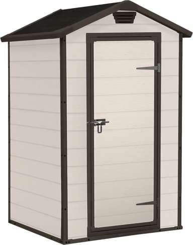 Amazon: Keter Cobertizo de Almacenamiento Manor 4x3 para Jardin y Exteriores - Amazon