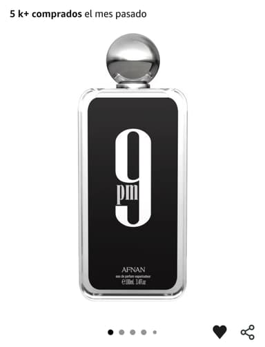 AMAZON: Afnan Agua de Perfume EDP 9PM, 100 ml - Amazon