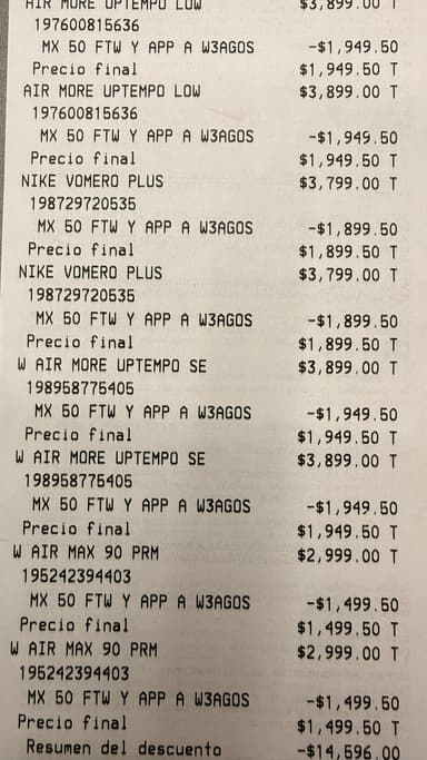 Nike Coapa: 50% de descuento en todos los tenis y ropa - Nike