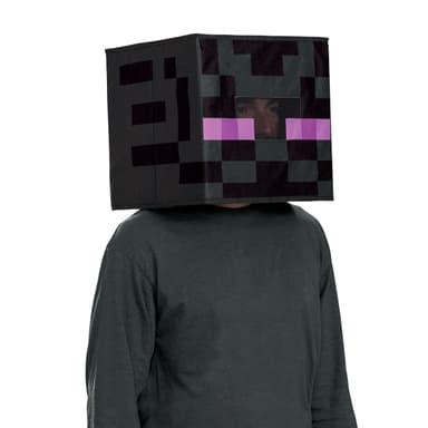 Amazon: Disfraz cabeza de Enderman | Pal chiquillo - Amazon