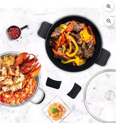 Sam's Club: Olla Member's Mark 28 cm con Vaporera - Sam's Club