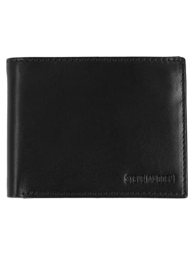 AMAZON: Steve Madden Cartera 100% Piel Tecnología RFID (Disponible color Bronceado, Coñac $264.25) - Amazon