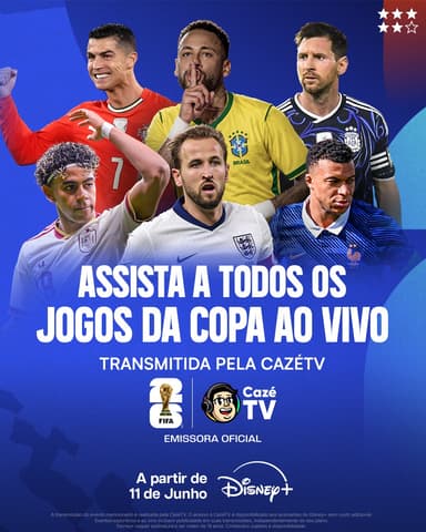 Disney+: Mundial completo incluído (104 partidos) | VPN con ubicación de Brasil. - Disney+