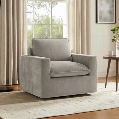 Costco: Aiden & Ivy, Sillón Giratorio de Tela - Costco