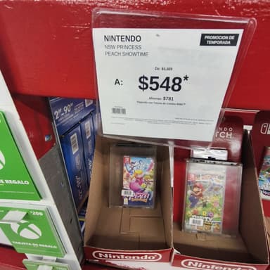 Princesa Peach Showtime para Nintendo Switch Sam's club - Sam's Club