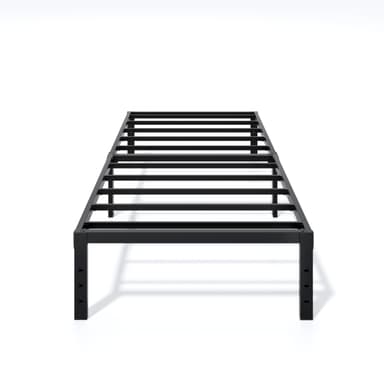 Amazon: Marco de cama de metal de tamaño individual Patas 14 pulgadas - Amazon