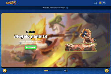 Clash Royale: Estandarte de la Valquiria Heroe Gratis desde SuperCell Store