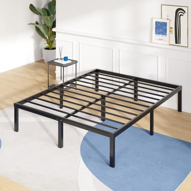 Amazon: Marco de Cama tamaño Queen de 14 Pulgadas de Alto con Plataforma de Metal - Amazon