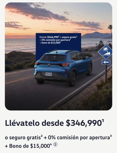 Volkswagen Tera Trendline 2026 desde $346,990 - Volkswagen