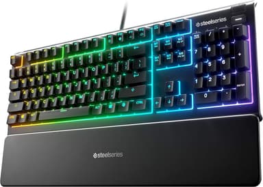 Amazon: SteelSeries Apex 3 RGB Gaming Teclado (Reacondicionado) - Amazon