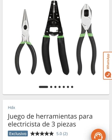 Home Depot: Set Pinzaz Electricista - Home Depot