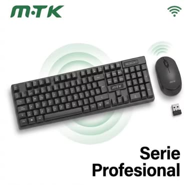 Aliexpress: Teclado y Ratón Inalámbricos en Español QWERTY, Teclados Inalámbricos Compactos y Delgados 800PI, Ratón Silencioso - AliExpress