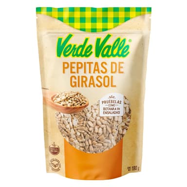 AMAZON: Verde Valle Semillas De Girasol - 180 g (Comprando 2 piezas, precio C/U) - Amazon
