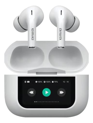Mercado Libre: Aiwa Auriculares In-ear Inalámbricos Awtwsgprow Noise Cancelling Blanco - Mercado Libre