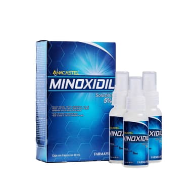 Amazon: Minoxidil 3 pack 5% 180 ml -Bigote y barba- - Amazon