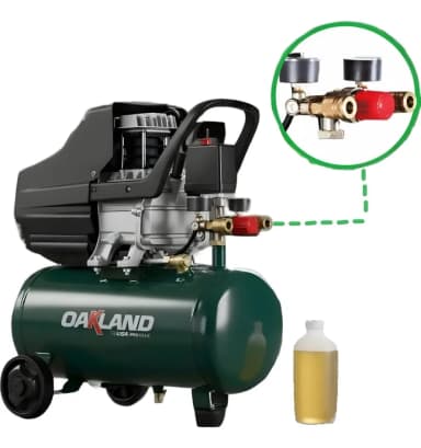 Mercado Libre - Compresor de aire Oakland 2.5hp/25lts - Mercado Libre